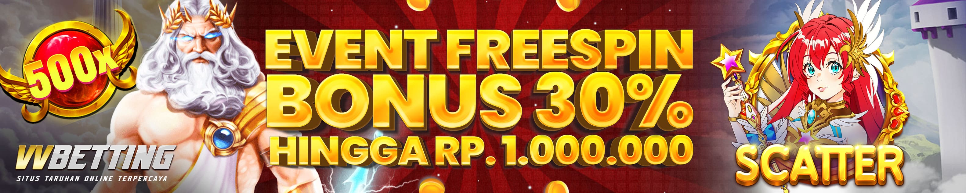 Event FreeSpin VVBETTING